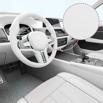 Polep vozidla vidaXL Fólie na auto 2 ks 3D bílé 100 x 150 cm