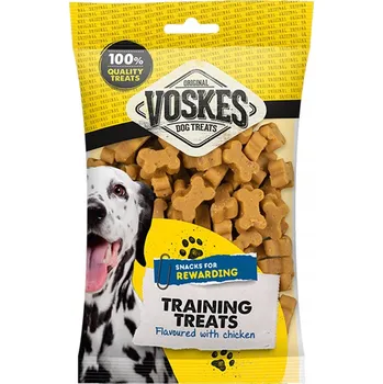 Pamlsek pro psa Voskes Pamlsky pro psy pamlsky KUŘECÍ pamlsek na trénink, kostičky