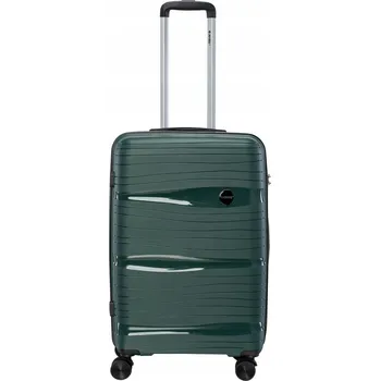 CESTOVNÍ KUFR NA KOLEČKÁCH x4 TVRDÝ STŘEDNÍ HI-TEC CUENCA 65 l