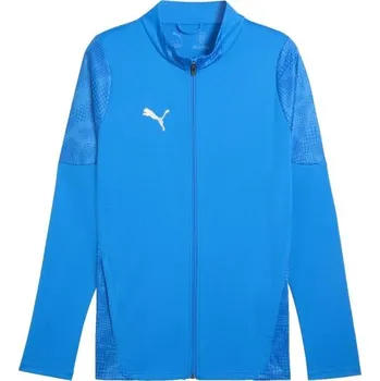 Pánská móda Pánská fotbalová bunda Puma TEAMCUP TRAINING JACKET XXL Modrá, Bílá
