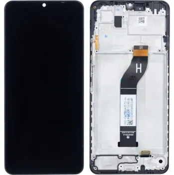 LCD + dotyk + přední kryt pro Xiaomi Redmi 13C/Poco C65, black (Service Pack)
