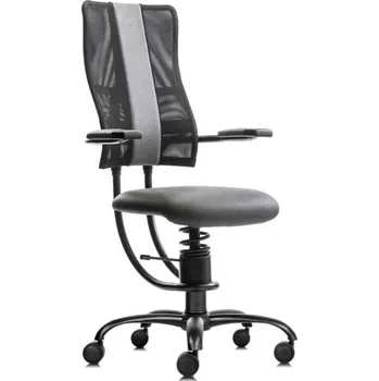 kancelářská židle SpinaliS HACKER šedá R711