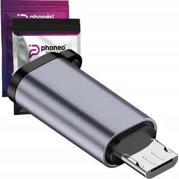 Datový kabel Kabel Phoneo USB - Apple Lightning 1 m černý