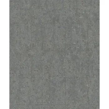 Tapeta Tapeta jako DEKORATIVNÍ šedá omítka + REZ a zlato