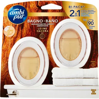 Osvěžovač vzduchu Ambi Pur osvěžovač vzduchu Bathroom Legno Madera 2 x 7,5 ml