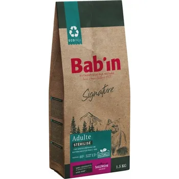 Krmivo pro kočku Bab'in Signature Neutered Adult Losos pro kastrované kočky 1,5 kg