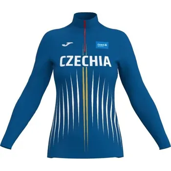 Dámská mikina Dámská atletická mikina Joma ČAS L Modrá, Bílá