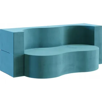 Pohovka Rozkládací křeslo ŚpijZdrowo modré