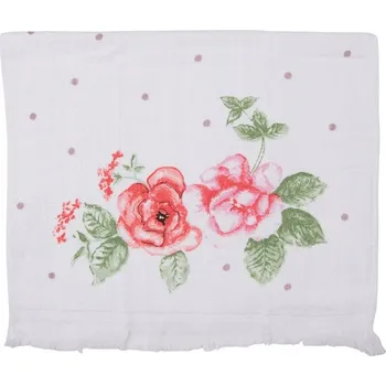 Utěrka Ručník na ruce s květinovým vzorem A Clayre & Eef