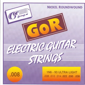 Struna pro kytaru a smyčcový nástroj Gorstrings Gor 1N693 0838 + E1 + prodloužená záruka 3 roky