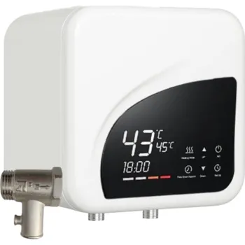 Bojler Tlakový ohřívač vody 15L 230V - inteligentní, nad umyvadlo 29x25x29, Akan