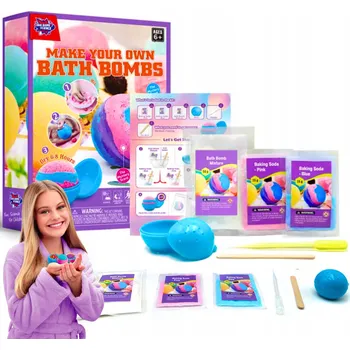 kreativní sada Kreativní Sada na Výrobu Šumivých Koulí Do Koupele pro Děti – Zábava