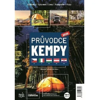 Cestování Průvodce kempy 2025 (Česko, Itálie, Maďarsko, Rakousko, Chorvatsko) - EEZY
