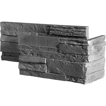 Obklad Obklady STEGU Rohový obklad Stegu - CRETA 3 grey