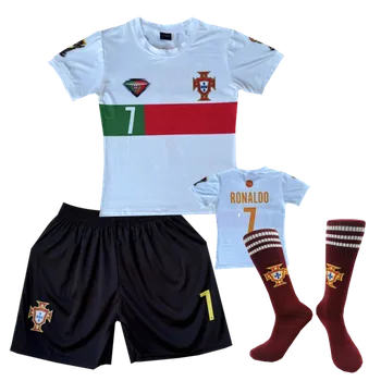 Fotbal Numberoplus Dětský fotbalový dres + fotbalové ponožky Portugalsko - Ronaldo CR7 Velikost: 14 let ( vel.158)