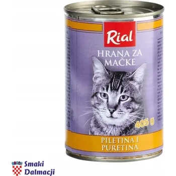 Krmivo pro kočku Krmivo pro kočky s kuřecím a krůtím masem (piletina a puretina) 405 g