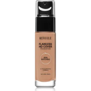 Make-up Revuele Flawless HD Cover Foundation lehký make-up pro dokonalý vzhled odstín 03 Beige 33 ml