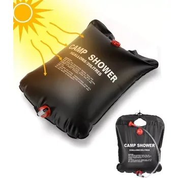 kempingová sprcha Solární přenosná sprcha 20l