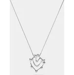 NÁHRDELNÍK BONSHELL, stříbrná - 40+5 cm