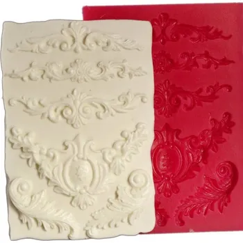 Forma na pečení Cesil Silikonová forma Bordury 2 7,5 cm