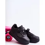 Boto Dětská sportovní obuv na suchý zip White Elike Barva: Černá, Velikost: 20