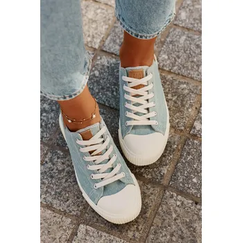 Dámské tenisky Dámské Textilní Tenisky Big Star RR274796 Barva: Modrá, Velikost: 39