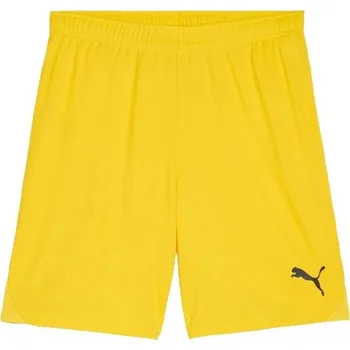 Pánské oblečení Pánské fotbalové šortky Puma TEAMGOAL SHORTS XL Žlutá, Bílá