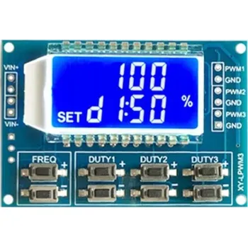 Generator PWM 3 kanały 0-150 kHz cyfrowy