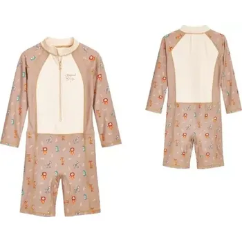 Dívčí plavky Overal UV plavky Playshoes safari