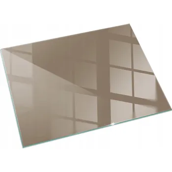 Krbová kamna Odolné vůči vysokým teplotám Sklo pod Kamna Kozu Hnědá barva 60x40