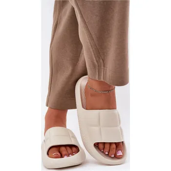 Dámské pantofle Dámské Pěnové Pantofle LEE MAYA SLIDER WOMEN LOW 50251016 Barva: Béžová, Velikost: 38