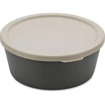 Dóza na potraviny Miseczka CONNECT BOWL 0,4 l černá KOZIOL