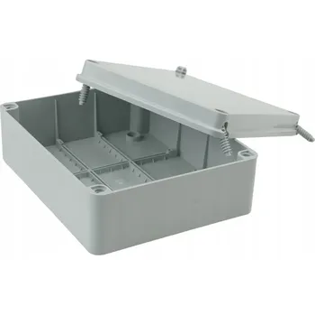 Elektroinstalační krabice INSTALAČNÍ KRABICE HERMETICKÁ NA OMÍTKU BOX 250 X 200 X 90MM IP65