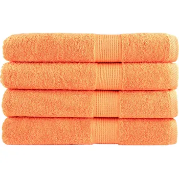 Utěrka Prémiové mycí utěrky SOLUND 4 ks oranžové 30x30 cm 600 g/m²