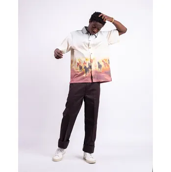 Pánské oblečení Dickies 874 Work Pant Rec DARK BROWN W32/L34