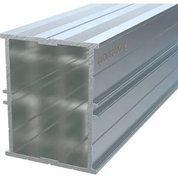 Stavební profil Hliníkový terasový profil 50×40×4000 mm | QFX-ALU 50
