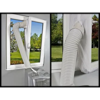 Klimatizace OKENNÍ TĚSNĚNÍ PRO KLIMATIZACI, VELKÉ 400 cm, Těsnění do okna + VYSOKÁ KVALITA +