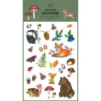 Odstranitelné tetování ePiPí Tetovačky - V lese