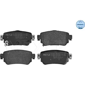 Brzdový systém Sada brzdových destiček, kotoučová brzda MEYLE 025 259 6515