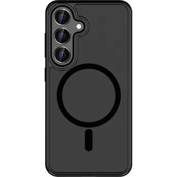 Pouzdro na mobilní telefon Zadní kryt Rock Guard Touch Matte Series Magnetic pro Samsung Galaxy S25 černý