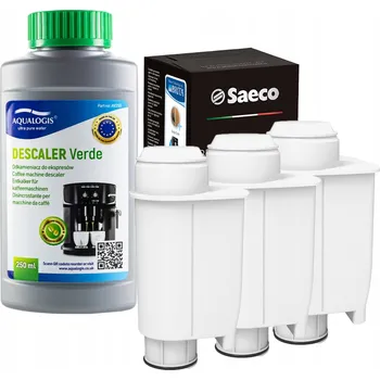 Kávovar Sada pro kávovary Gaggia - Intenza+ CA6702/00 x3, Odvápňovač Verde 250ml