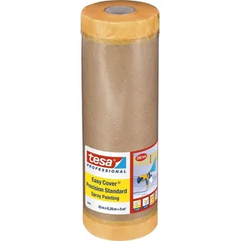 Zakrývací fólie na malování Zakrývací papír Tesa Papír zakrývací, 25 m x 200 mm, EASY COVER Precision STAND