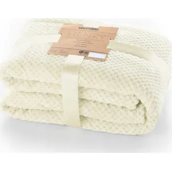 Prostěradlo Deka DecoKing z mikrovlákna 220 cm x 240 cm hnědá