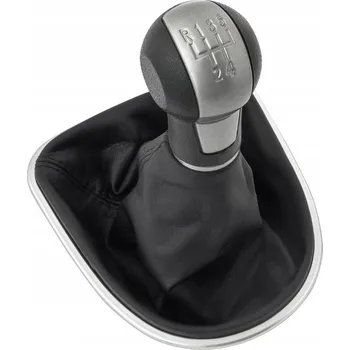 Hlavice řadicí páky RUKOJEŤ ŘADÍCÍ PÁKY BUDOVA + RÁMEČEK Seat LEON II TOLEDO III ALTEA 5STUPŇOVÁ PŘEVODOVKA