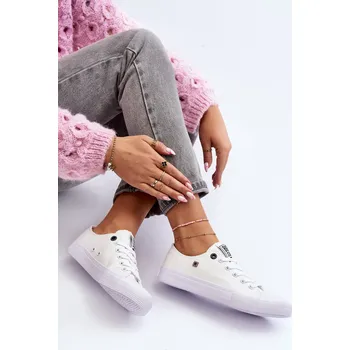 Dámské tenisky Dámské Klasické Nízké Tenisky BIG STAR AA274009 Barva: Bílá, Velikost: 36