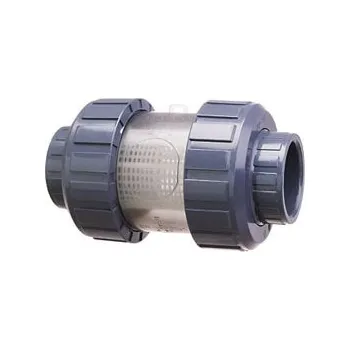 Ochranný vodní filtr PVC filtr transparentní - d50 PN16