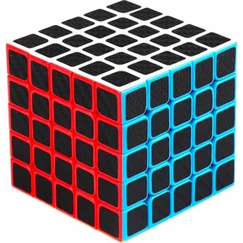 Hlavolam ORIGINÁLNÍ SADA KOSTKA 5x5x5 MoYu 5x5 Carbon SPEED CUBE Vzdělávací Černá