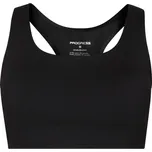 Dámská sportovní podprsenka PROGRESS ZORA BRA XL Černá, Stříbrná