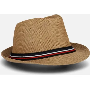 Klobouk Dětský Slaměný Klobouk Chlapecká Čepice 056 Coccodrillo WC5