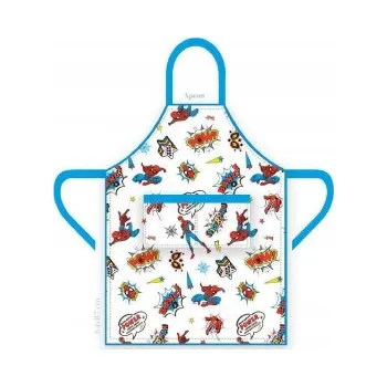 Kuchyňská zástěra OCHRANNÁ ZÁSTĚRA Spiderman kuchařská zástěra Spider-Man